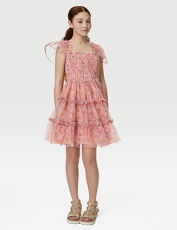 Floral Dress (6-16 Yrs) - PT