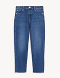 Denim jeans met rechte pijpen (6-16 jaar)