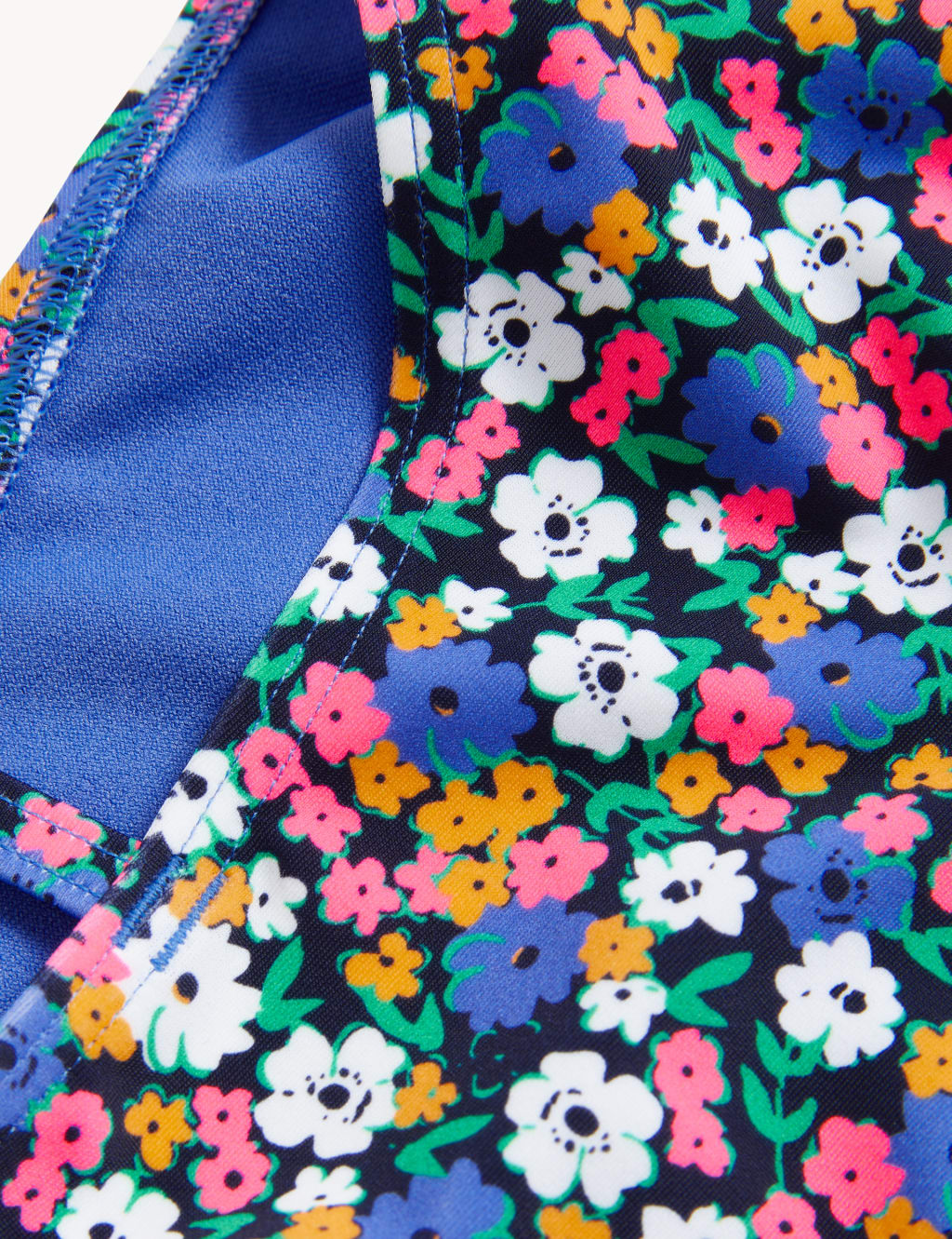 Floral One Shoulder Bikini (6-16 Yrs) image 3