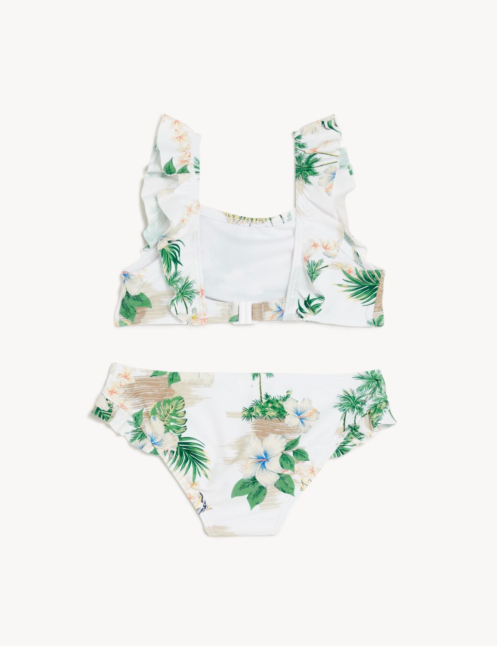 Mini Me Tropical Print Bikini (6-16 Yrs) image 2