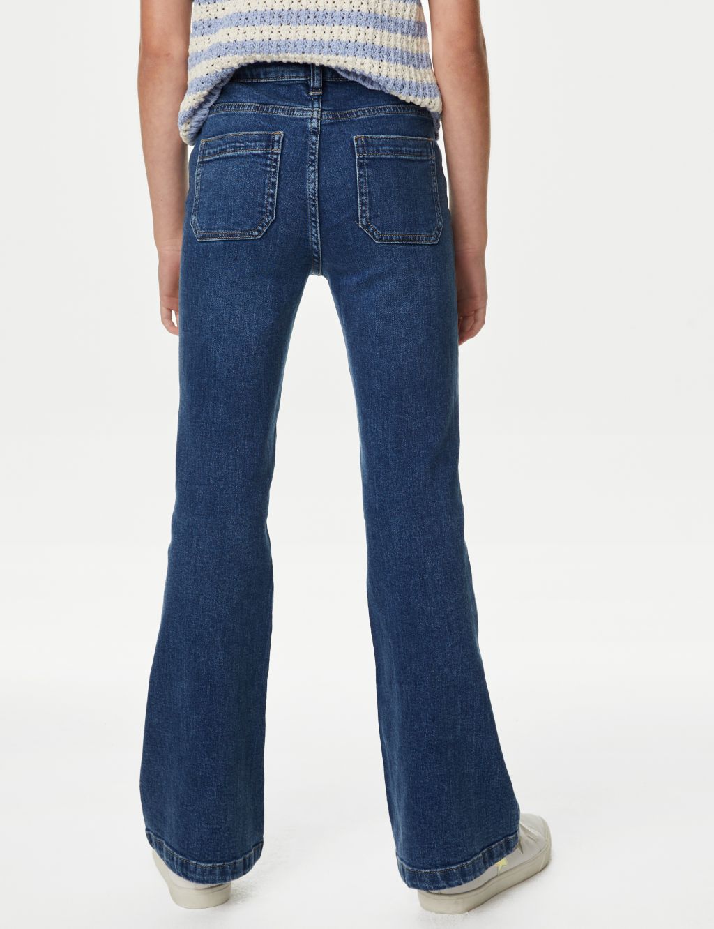 Denim Flared Jeans (6-16 Yrs) image 5