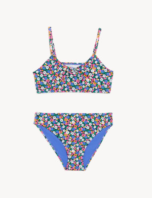 

M&S Collection Bikini de 2 piezas con estampado de florecillas (6-16 años) - Multi, Multi