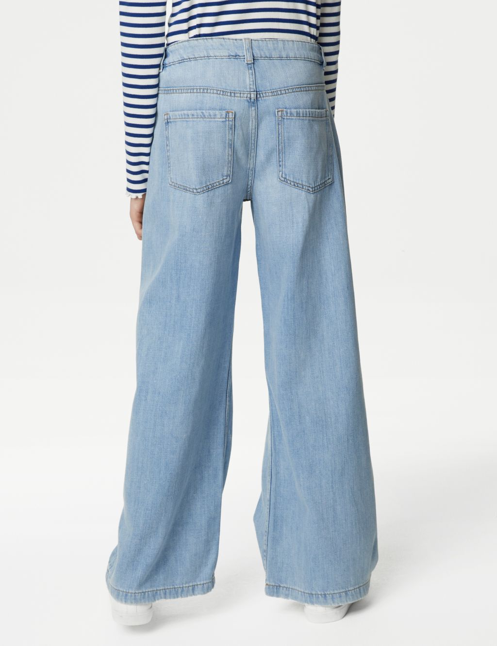 90's Baggy Low Rise Denim Cargo Jeans (6-16 Yrs) image 5