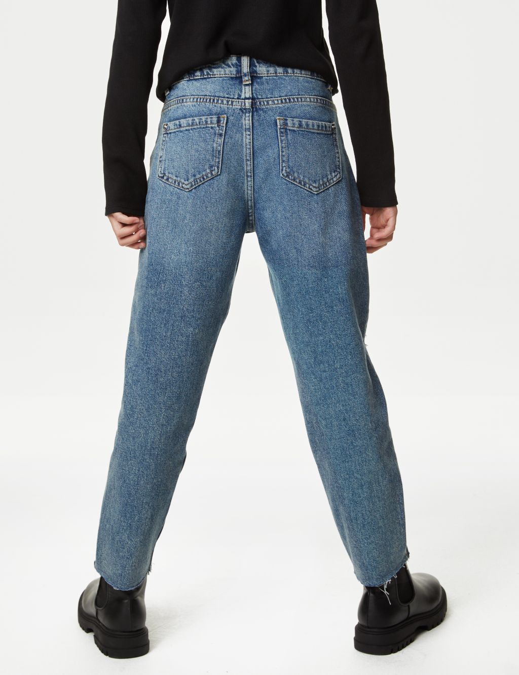 Pure Cotton Jeans (6-16 Yrs) image 4