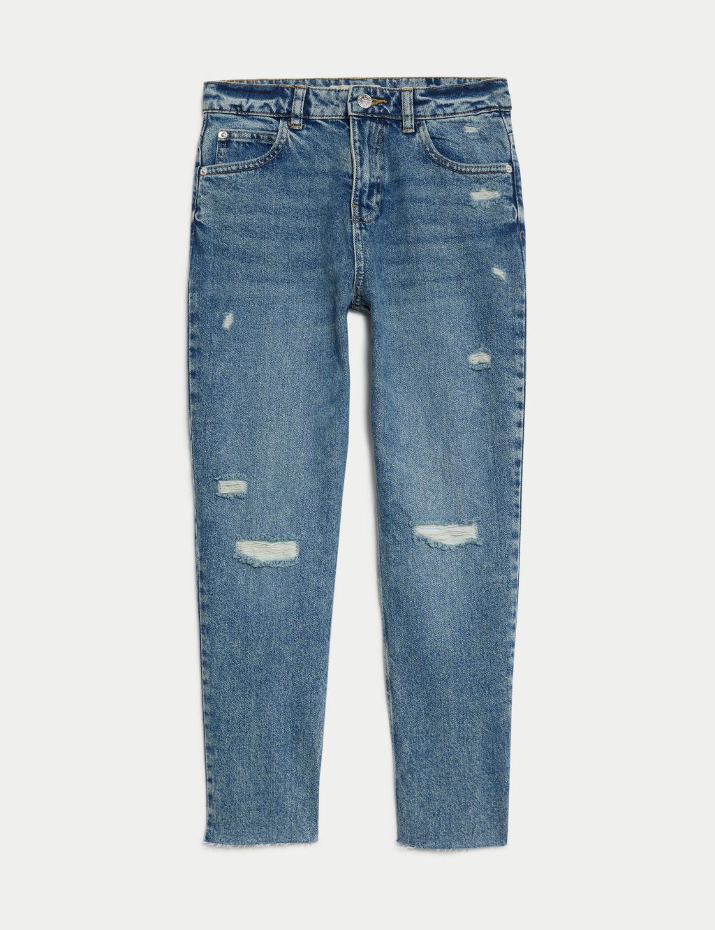 Pure Cotton Jeans (6-16 Yrs) image 2