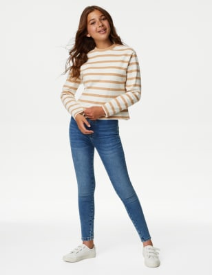 

Girls M&S Collection Skinny Denim Jeggings (6-16 Yrs) - Light Denim, Light Denim