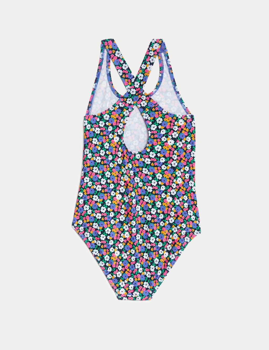 Ditsy Floral Swimsuit (6-16 Yrs) image 2