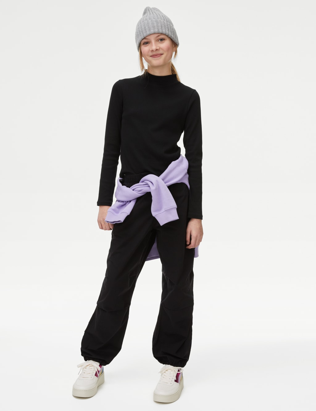 Parachute Pure Cotton Trousers (6-16 Yrs) image 1