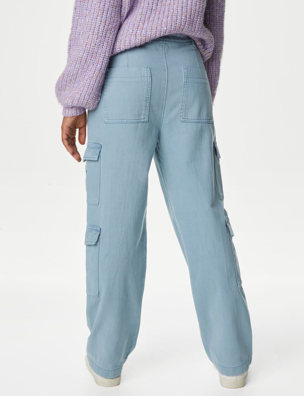 Straight Denim Cargo Jeans (6-16 Yrs) image 5