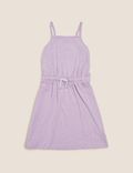 Cotton Blend Dress (6-16 Yrs)