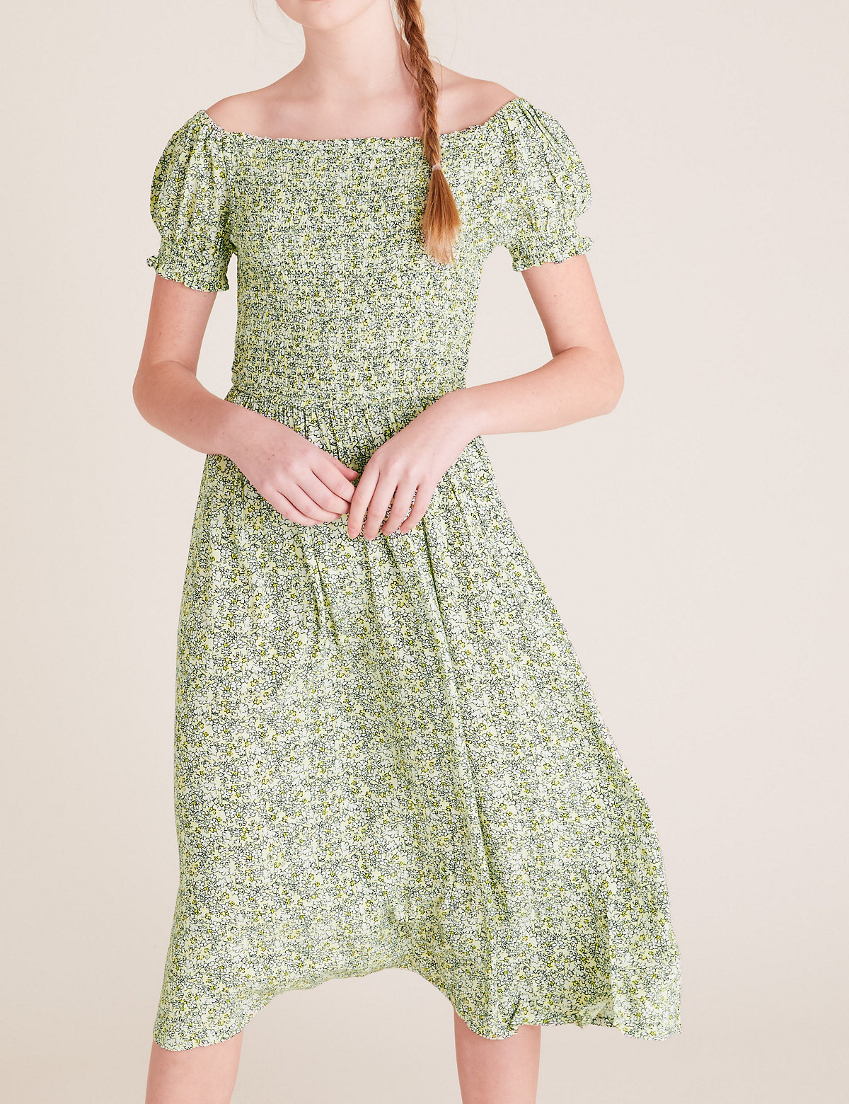 Ditsy Floral Dress (6-16 Yrs)