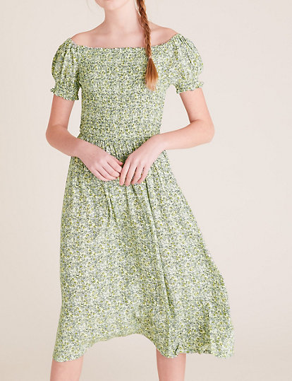 Ditsy Floral Dress (6-16 Yrs)