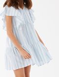 Cotton Rich Striped Dress (6-16 Yrs)