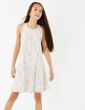 Cotton Print Dress (6-16 Yrs)