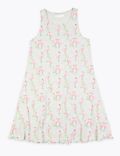 Cotton Print Dress (6-16 Yrs)