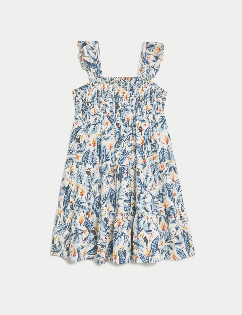 Pure Cotton Mini Me Printed Dress (6-16 Yrs)