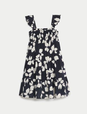 Pure Cotton Mini Me Printed Dress (6-16 Yrs)