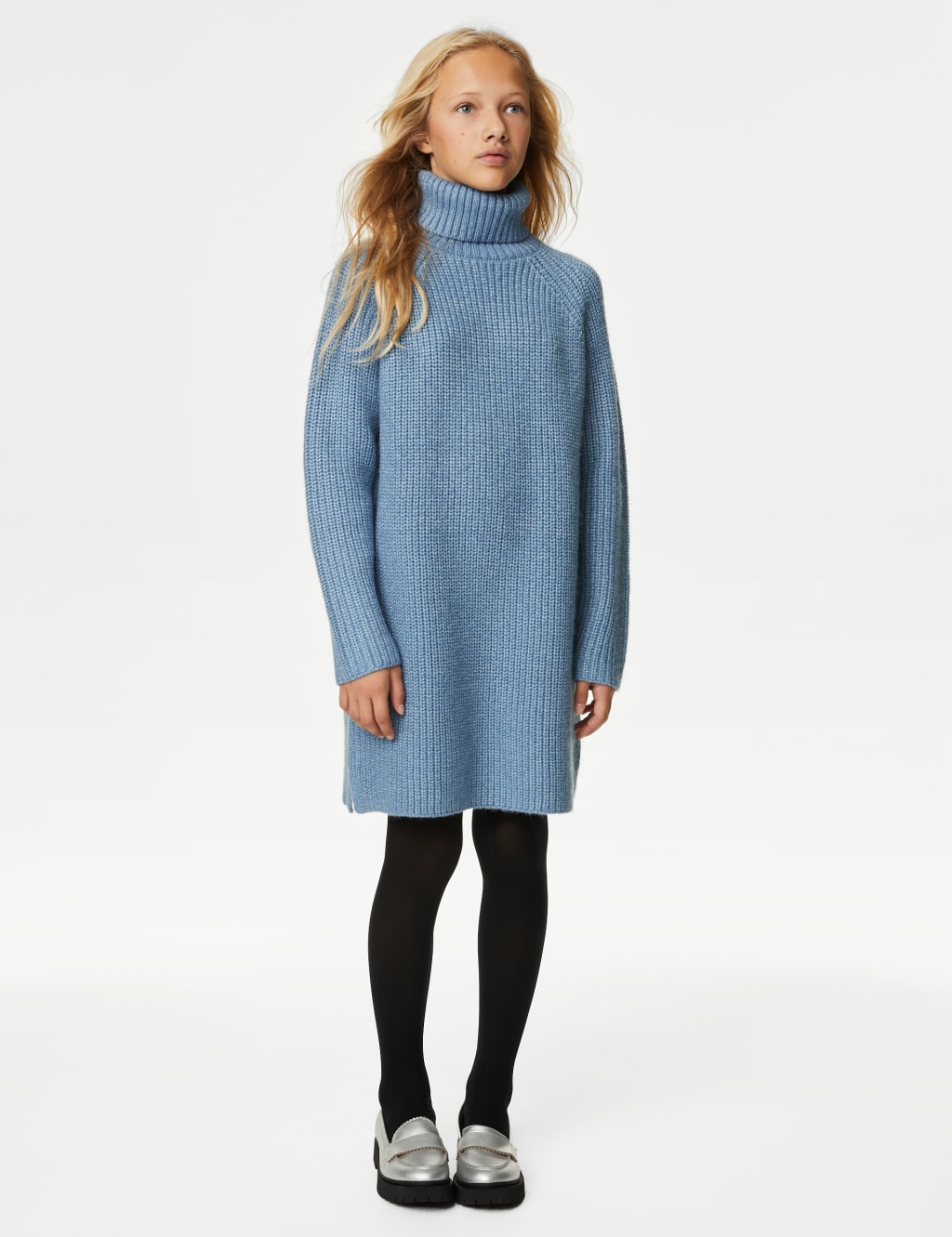 Knitted Dress (6-16 Yrs) image 1
