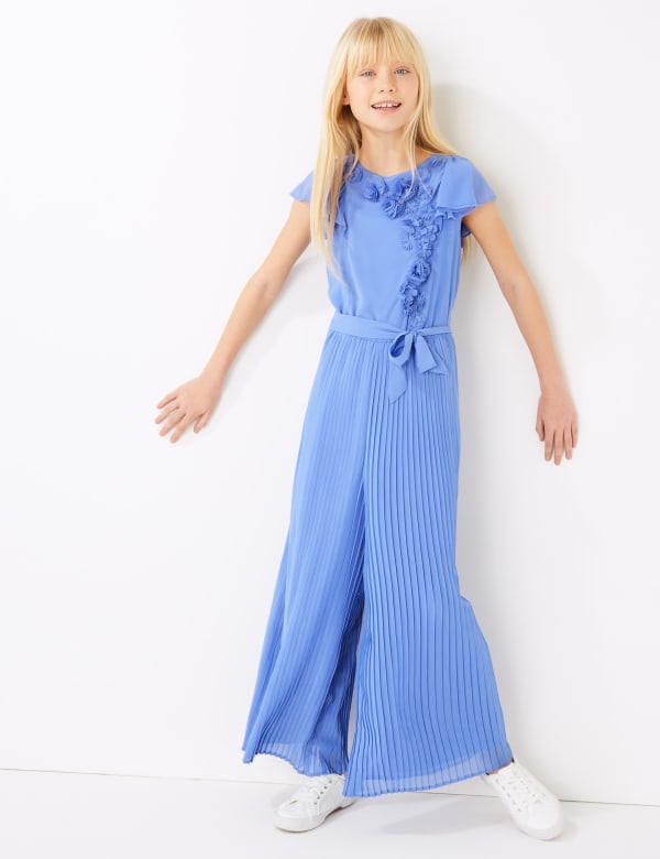 Pleated Jumpsuit (6-16 Yrs)