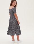 Paisley Floral Midi Dress (6-16 Yrs)