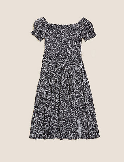 Paisley Floral Midi Dress (6-16 Yrs)