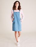 2pc Denim Pinafore Outfit (6-14 Yrs)