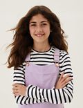 2pc Striped Pinafore Outfit (6-16 Yrs)