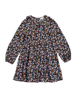 M&S X Ghost Girls Floral Dress (6-16 Yrs)