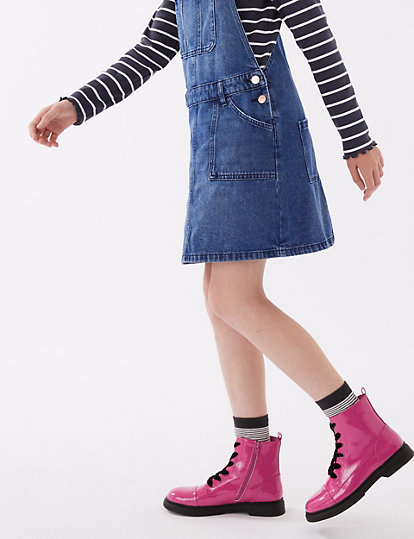 2pc Cotton Rich Pinafore Outfit (6-16 Yrs)