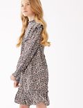 Leopard Print Dress (6-16 Yrs)