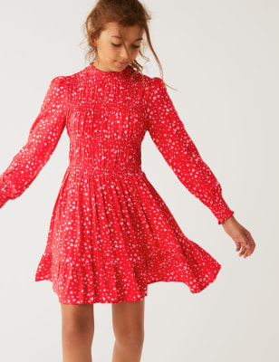 Heart Print Dress