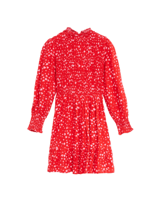 

M&S Collection Vestido con estampado de corazones (6-16 años) - Red Mix, Red Mix