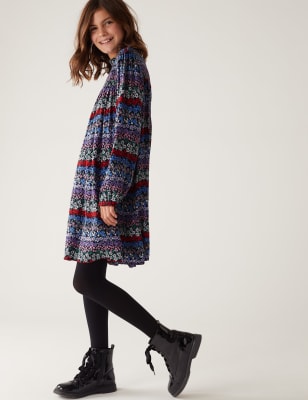 

Girls M&S Collection Floral Dress (6-16 Yrs) - Multi, Multi