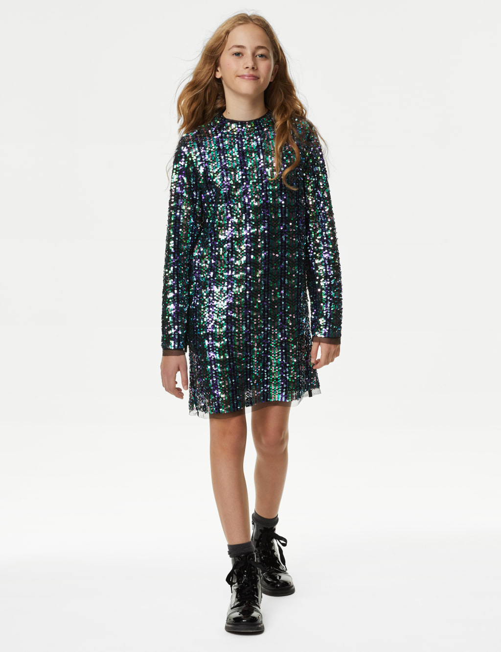 Sequin Dress (6-16 Yrs)