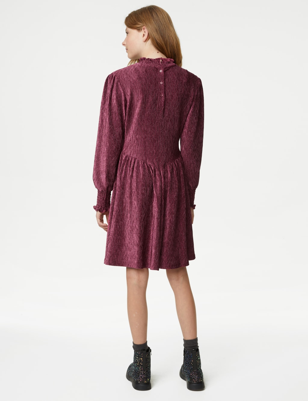 Velvet Dress (6-16 Yrs) image 5