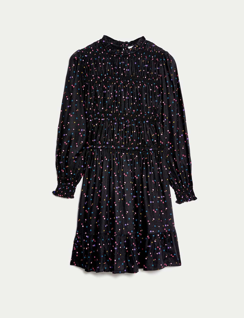 Floral Shirred Dress (6-16 Yrs) image 2