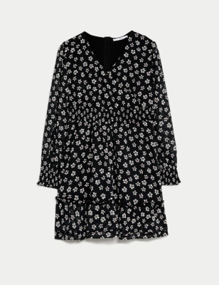 Chiffon Floral Dress (6-16 Yrs)