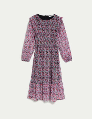 Chiffon Printed Dress (6-16 Yrs)