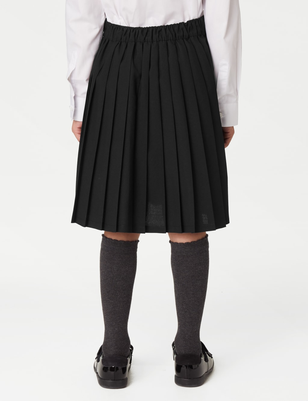 Girls' Easy Dressing Pull On School Skirt (2-16 Yrs) image 3
