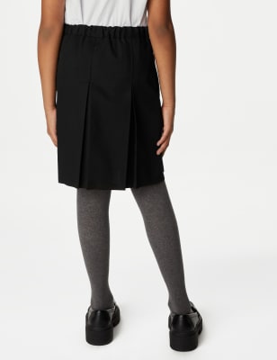 Girls Women All Round Pleated School Skirt with Zip Drop Waist UK Girls