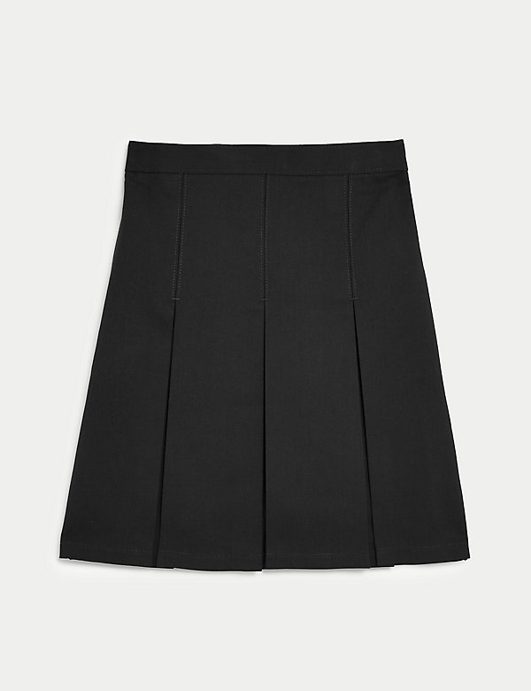 Girls' Permanent Pleats School Skirt (2-16 Yrs) - OM