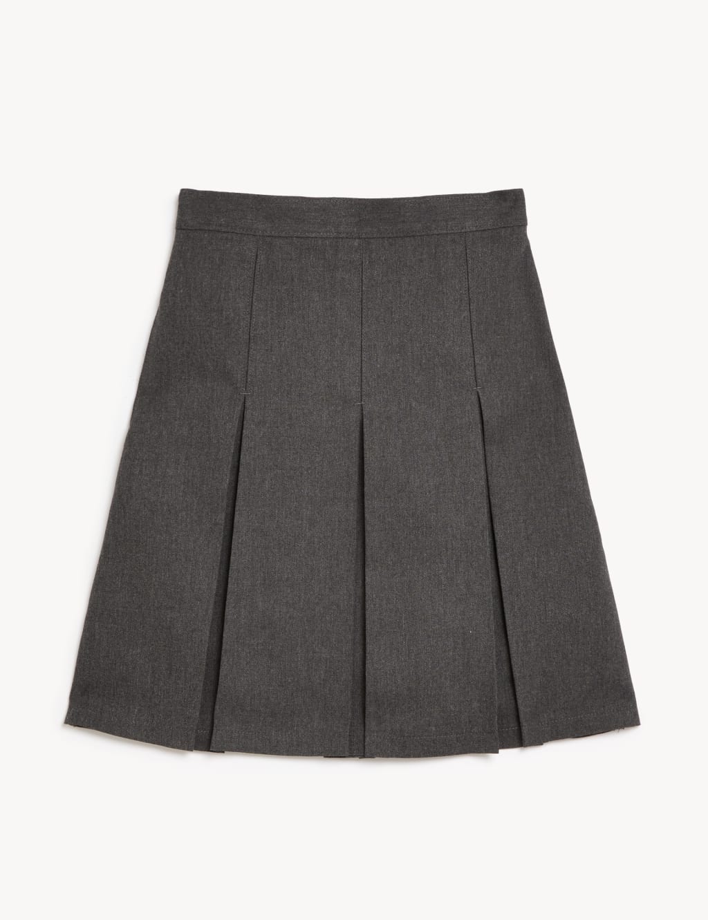 Girls' Slim Fit Permanent Pleats School Skirt (2-18 Yrs) image 2