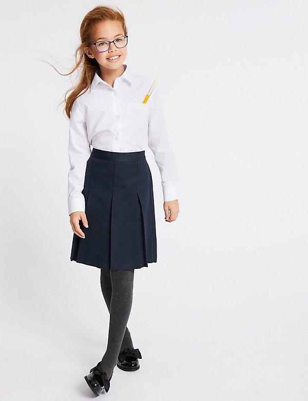 Σχολική φούστα για κορίτσια με μακρύτερο μήκος (2-16 ετών) - GR