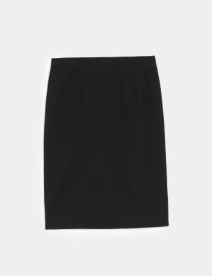 Girls' Long Pencil School Skirt (9-16 Yrs)