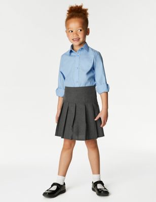 2pk Girls' Plus Fit Pleated School Skirts (2 - 18 Yrs)