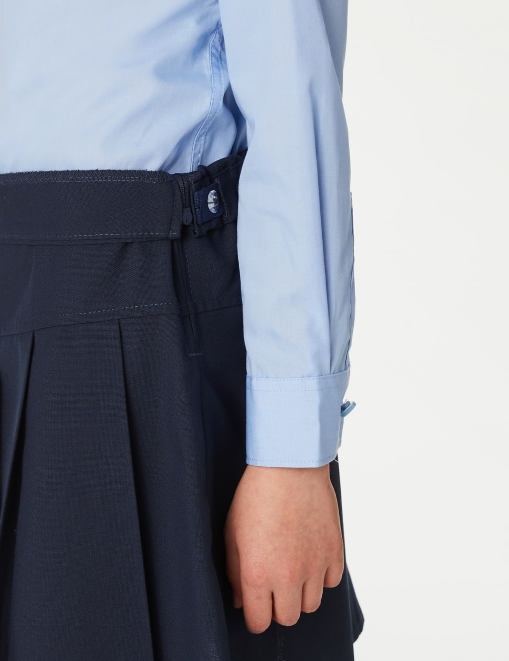 2pk Girls' Crease Resistant School Skirts (2-16 Yrs) image 5