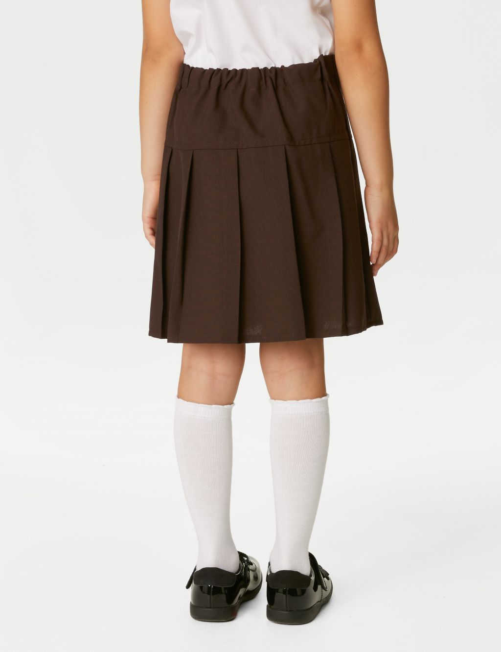 2pk Girls' Crease Resistant School Skirts (2-16 Yrs) image 4