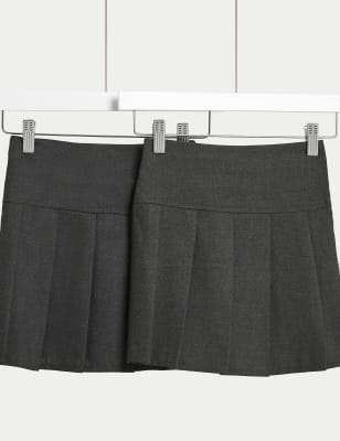 Grey School Skirts