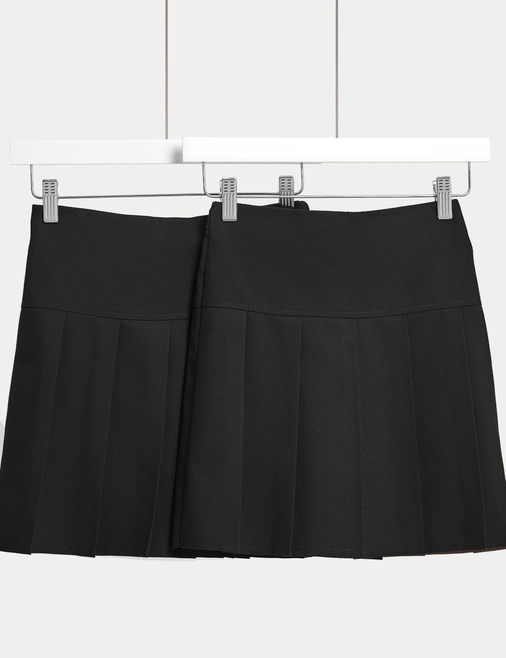 2pk Girls' Crease Resistant School Skirts (2-16 Yrs) image 1