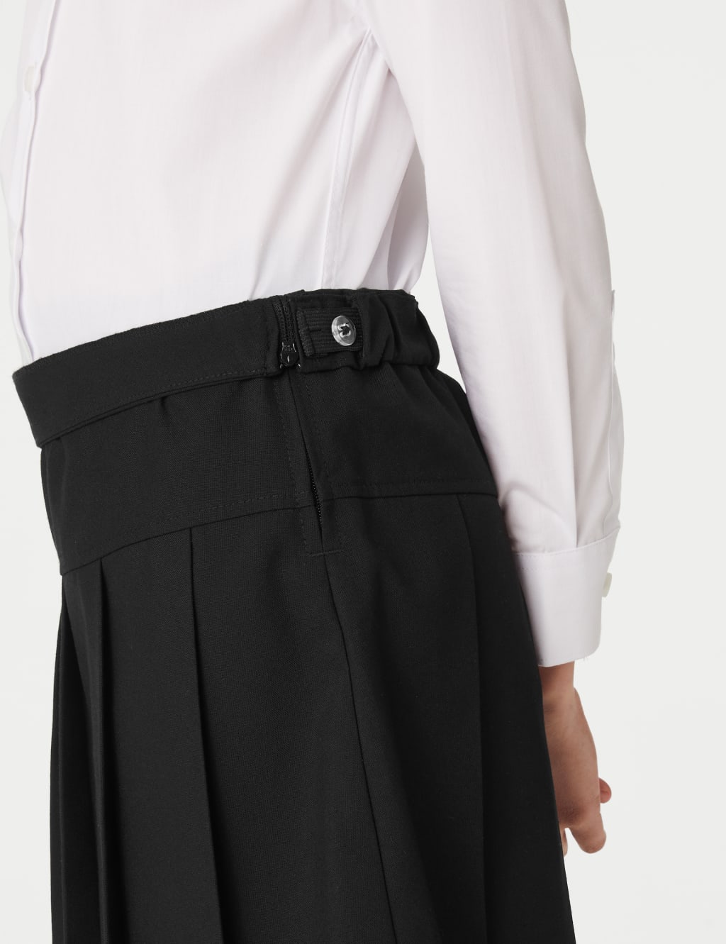 2pk Girls' Crease Resistant School Skirts (2-16 Yrs) image 4